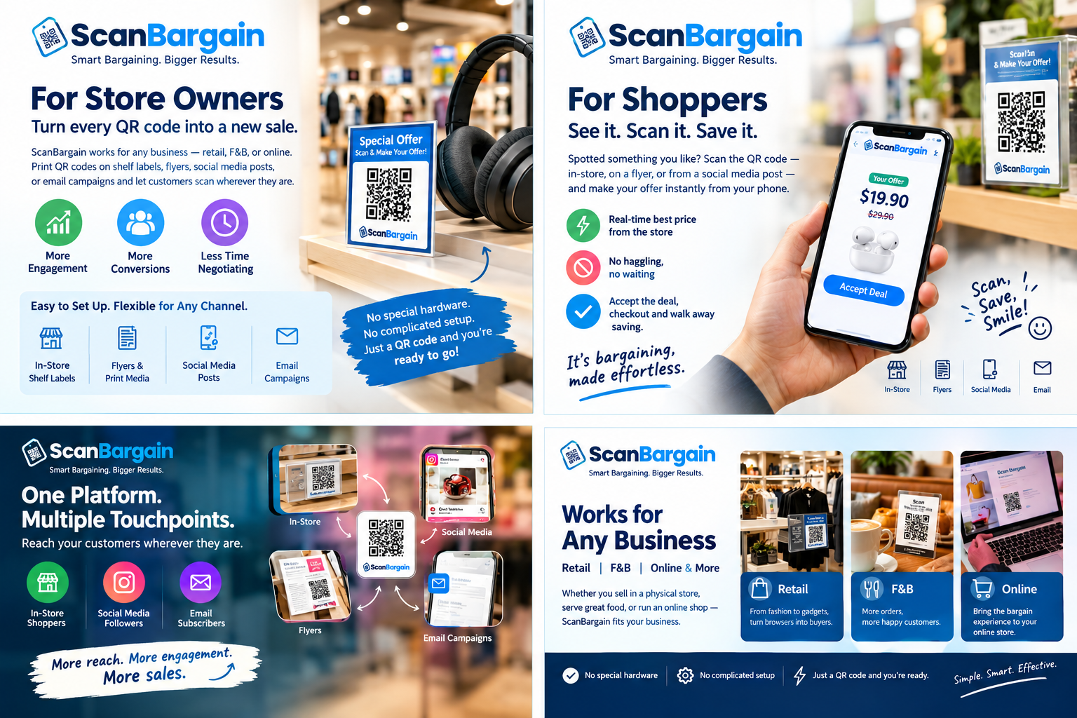 ScanBargain – For Store Owners and Shoppers